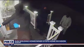 Wild video shows Washington homeowner shoot at 3 suspects during attempted home invasion