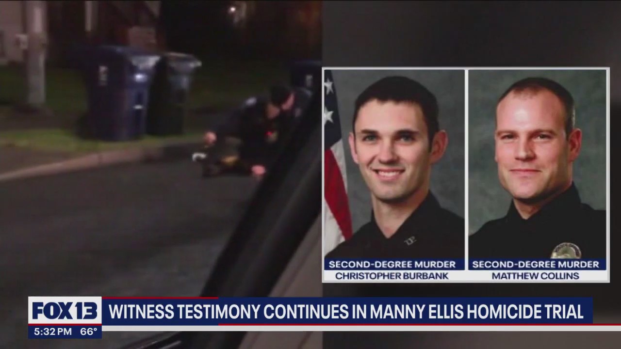 Witness testimony continues in Manny Ellis homicide trial