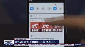 Great Washington ShakeOut drill