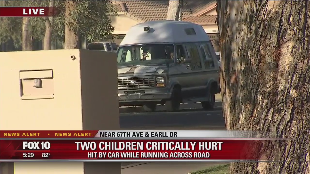 Accident near ice cream truck