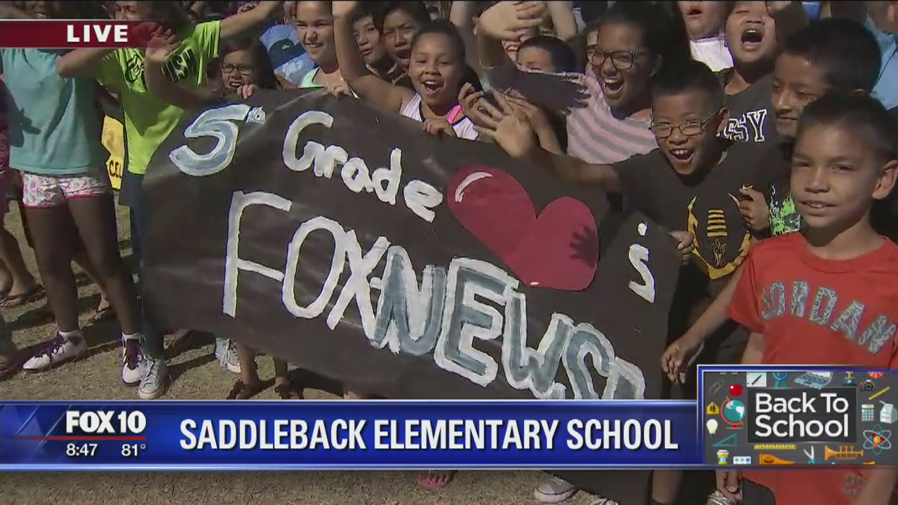 Back to School: Saddleback Elementary School