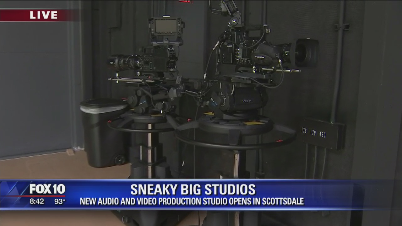 High-tech production at Sneaky Big Studios