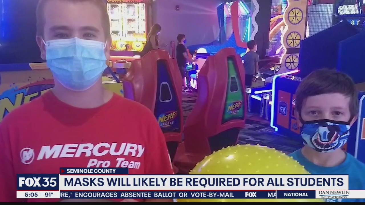 Masks will likely be required for all students in Seminole County
