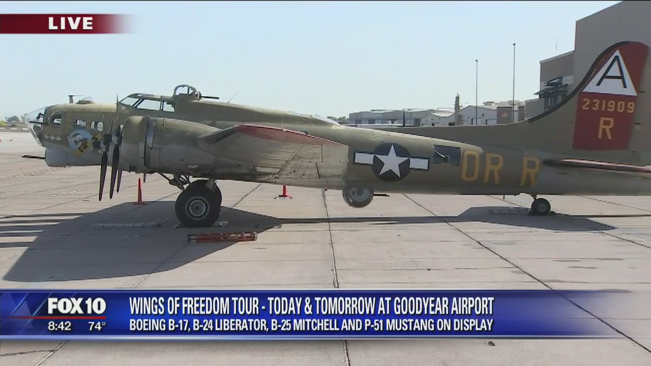 Cory's Corner: 'Wings of Freedom' tour at Goodyear Airport