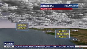 Mostly cloudy, muggy