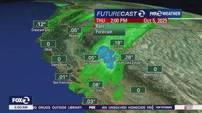 Warm drizzles are sticking around in the Bay Area