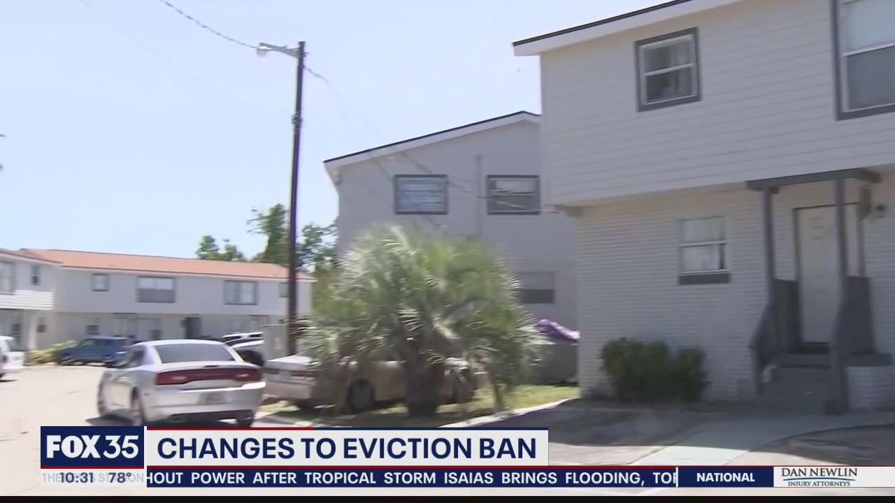 Changes to eviction ban in Florida