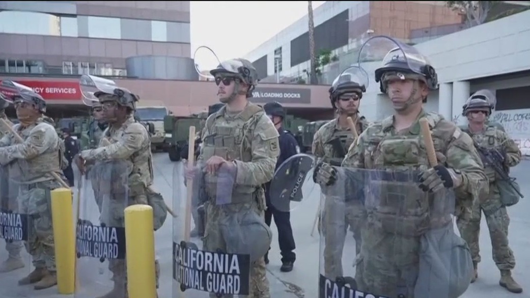 California National Guard troops being sent to Portland