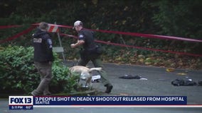 3 injured in deadly shootout released from hospital