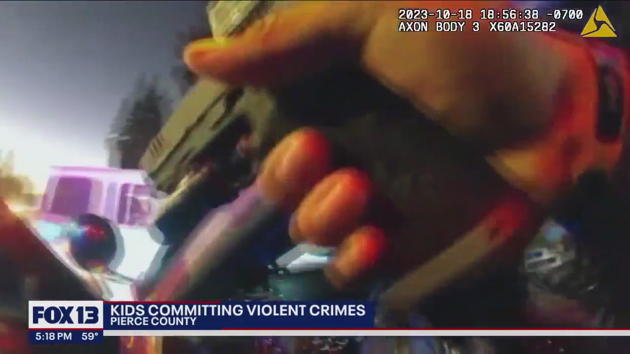 Kids committing violent crimes in Pierce Co.