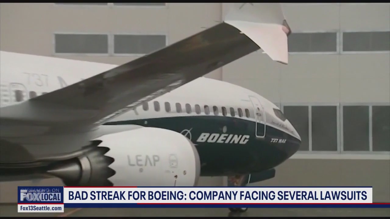 Boeing facing several lawsuits