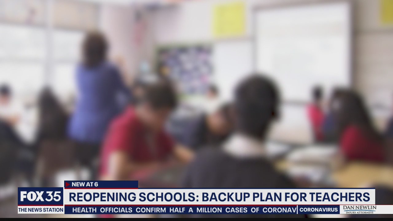 Backup plans for teachers and their substitutes