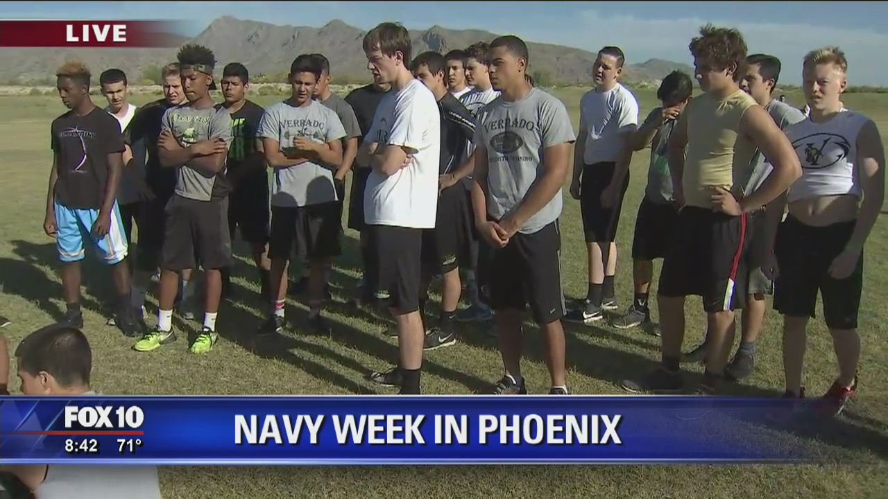 Navy Day at Verrado High School