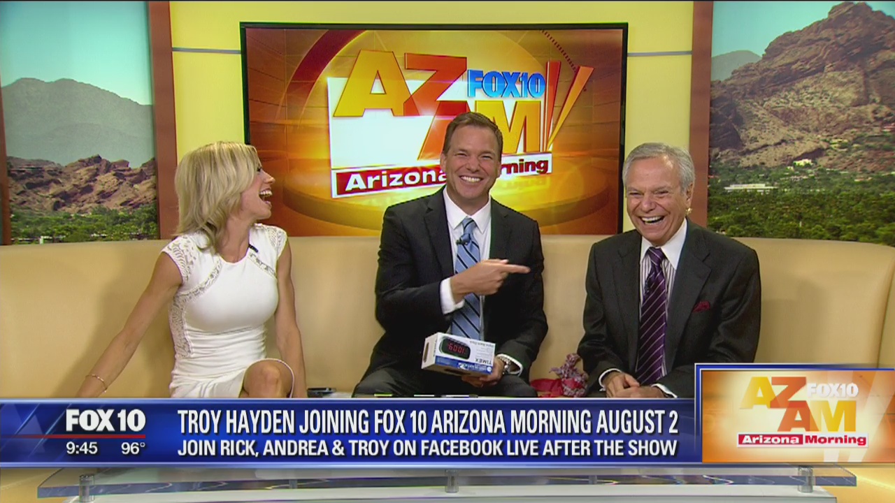 FOX 10 Arizona Morning welcomes Troy Hayden