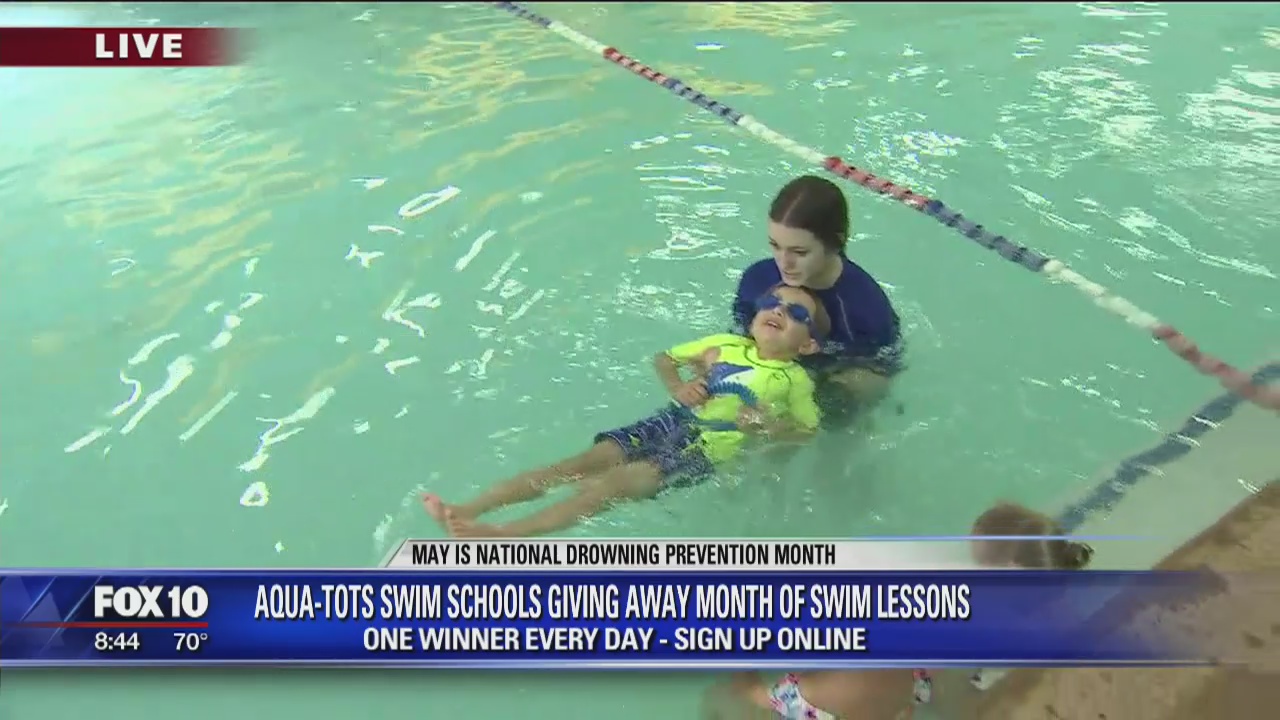Cory's Corner: Aqua-Tots Swim School gives away month of swimming lessons