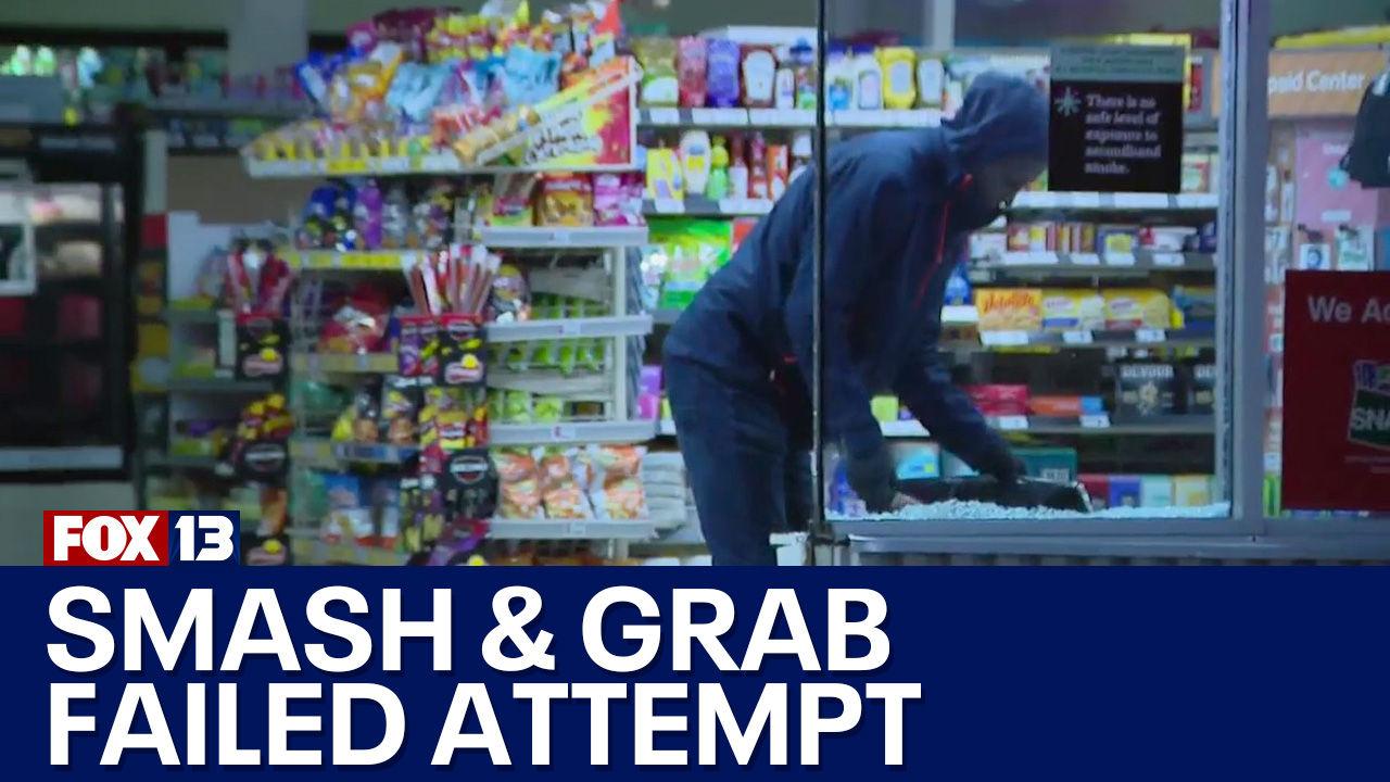 Failed smash-and-grab robbery in Seattle