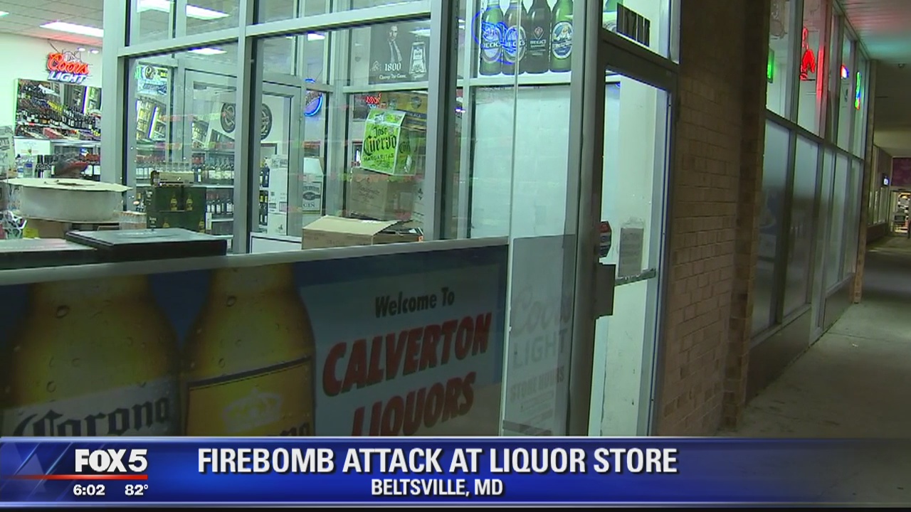 Mother of suspect in Molotov cocktail attack visits liquor store to apologize