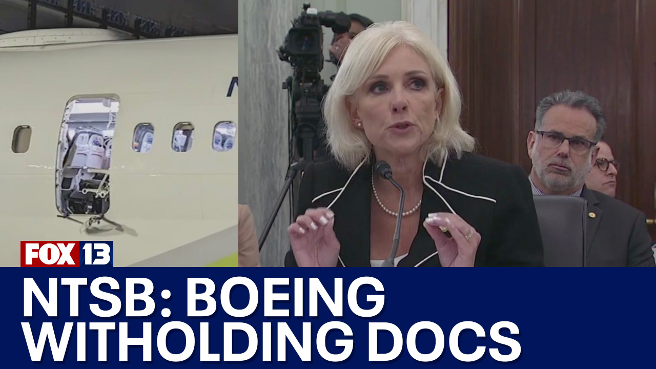 NTSB: Boeing withholding docs in door plug incident