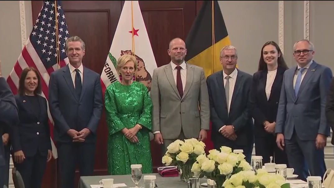 California, Belgium sign new trade partnership during historic royal visit