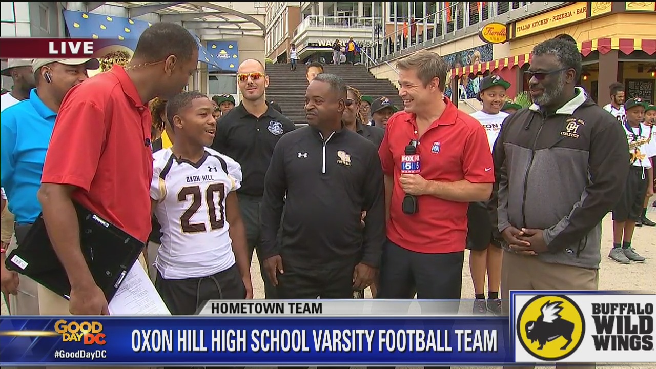 Hometown Team: Oxon Hill High School varsity football team