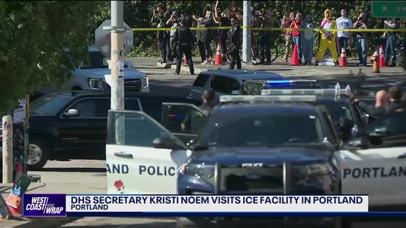 Kristi Noem tours ICE facility in Portland | West Coast Wrap