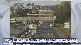 Driver killed in Lakewood multi-car crash