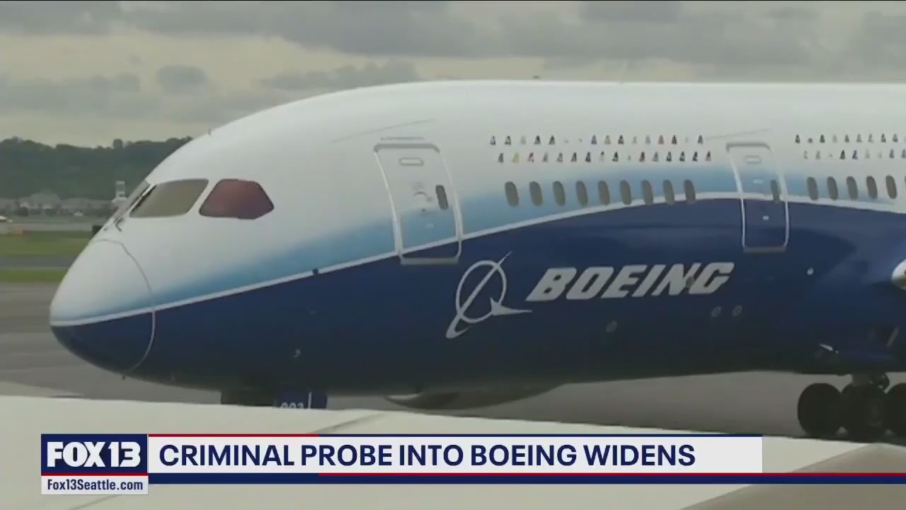 Criminal probe into Boeing widens