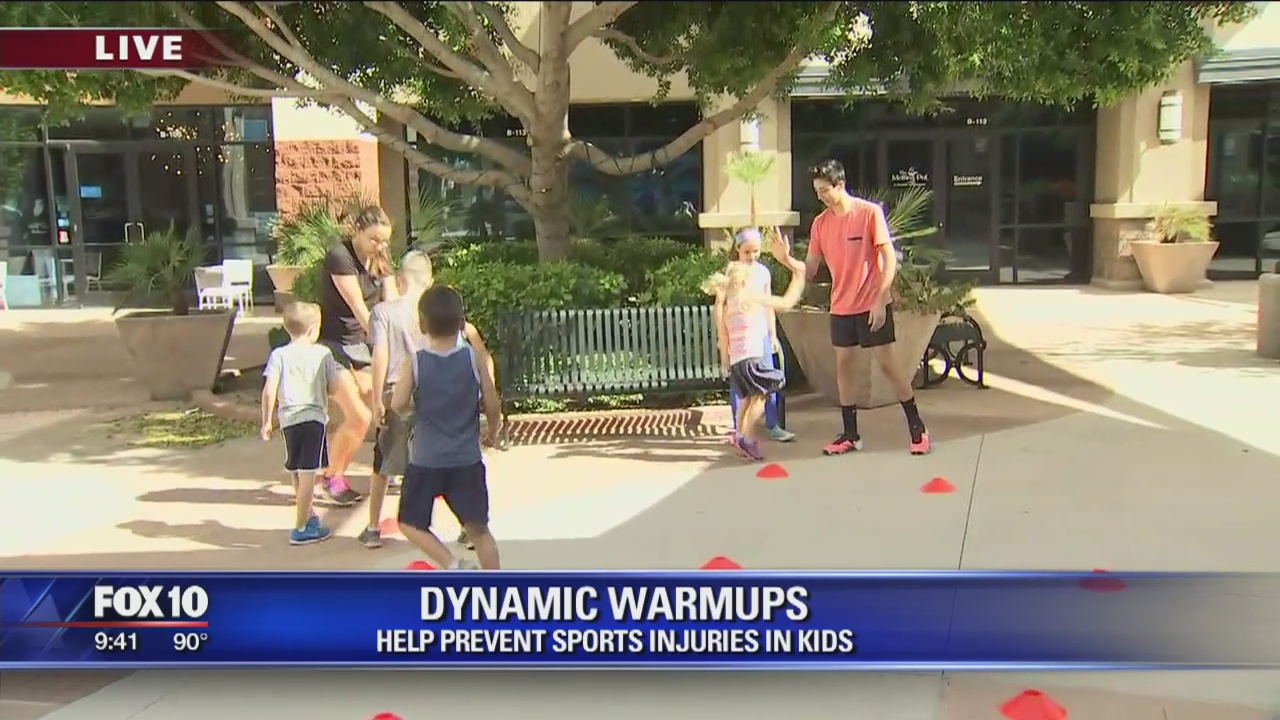 Helping prevent sports injuries at Dynamic Warmups