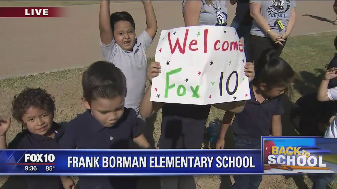 Back to School: Papago and Frank Borman Elementary Schools