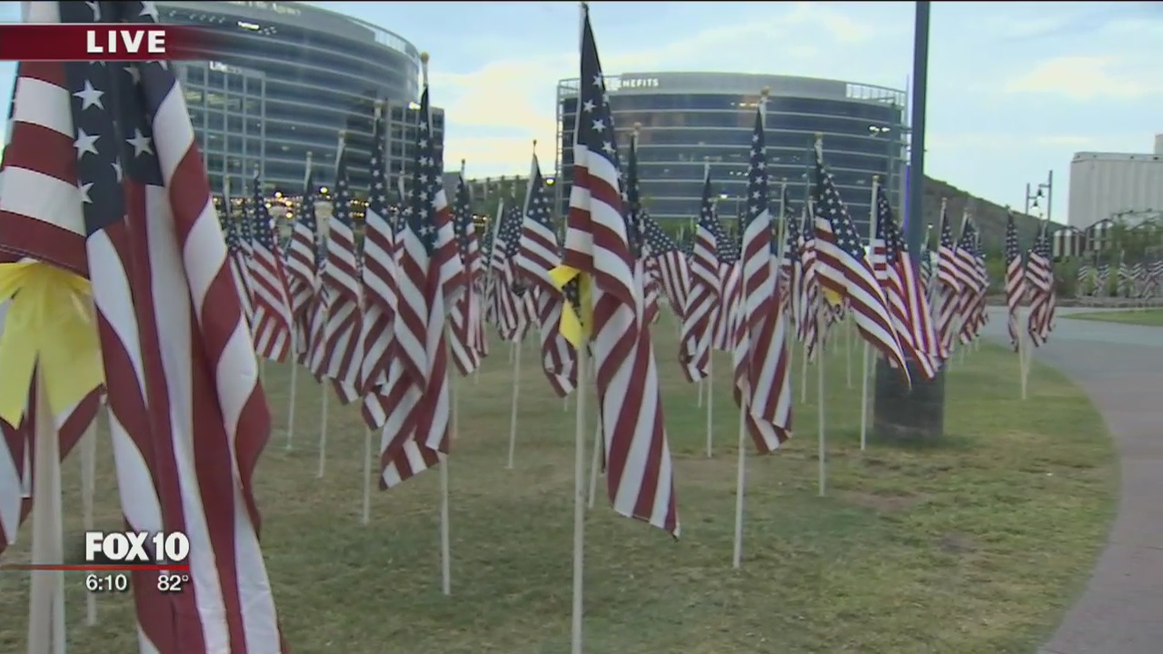 Tempe honors 9/11 victims with honorable run and 'Healing Fields'