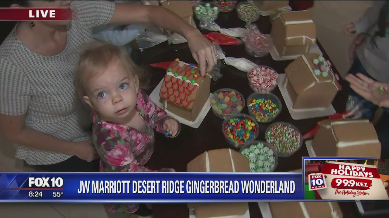 Cory's Corner: JW Marriott Desert Ridge Gingerbread Wonderland