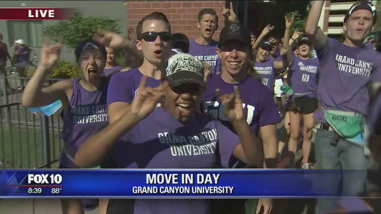 Cory's Corner: Move-in day at Grand Canyon University