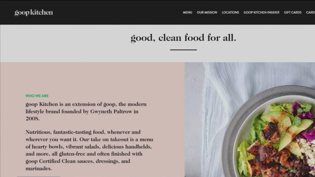 Gwyneth Paltrow's Goop Kitchen expanding to Bay Area