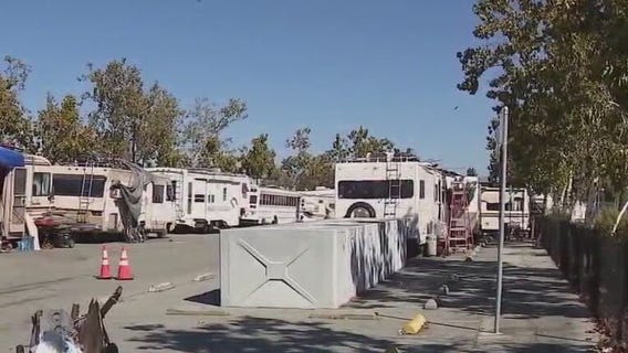 RV's parked at San Jose VTA site face deadline to clear out