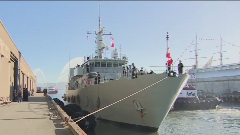Crowds come out for Fleet Week despite absence of Blue Angels