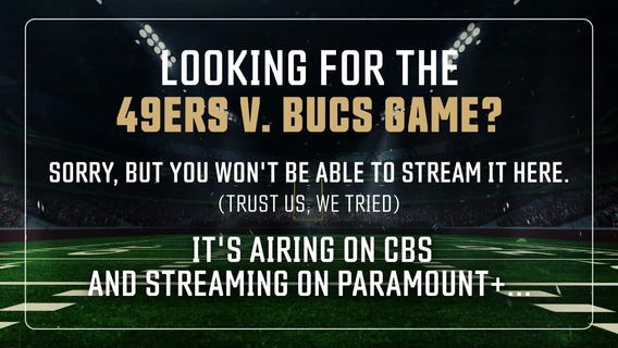 Where to watch the 49ers vs Bucs game this weekend