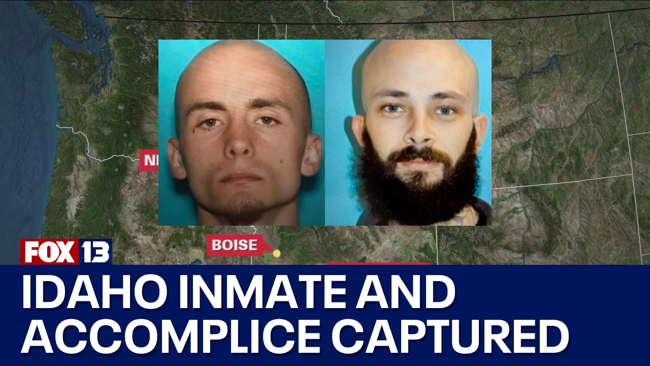 Escaped Idaho inmate and accomplice captured