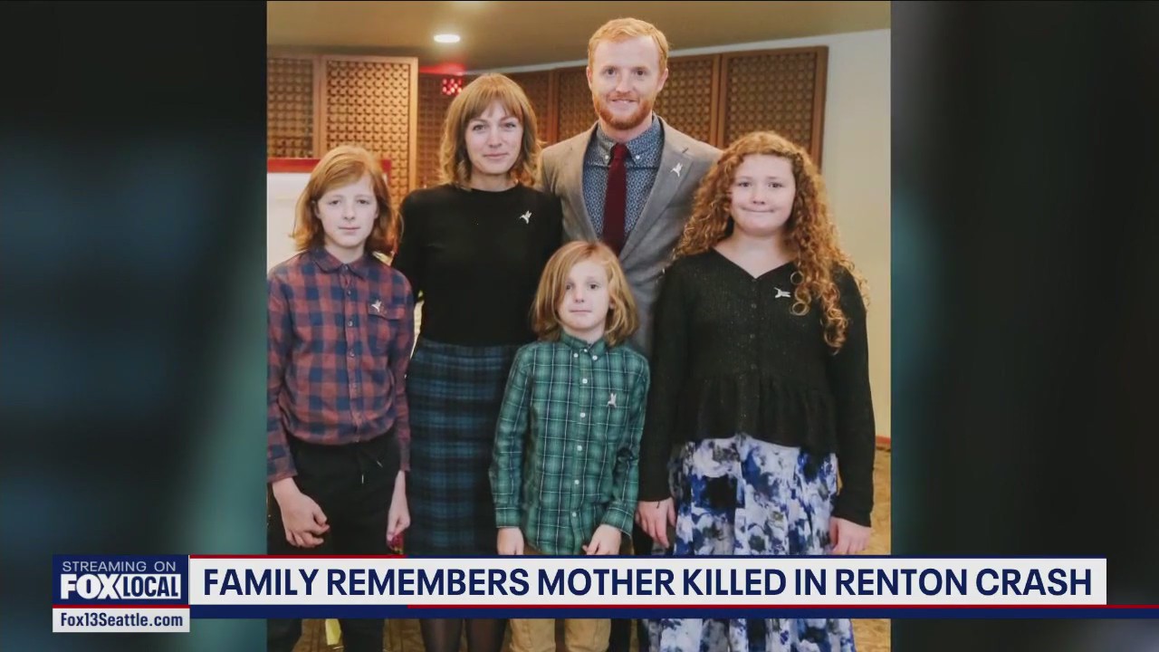 Family remembers mother killed in Renton crash | FOX 13 Seattle
