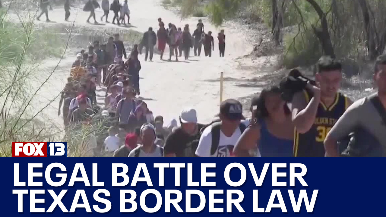 Legal battle ensues over Texas border law FOX 13 Seattle