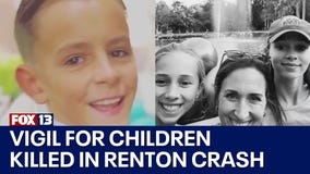 Community to hold vigil for children killed in crash