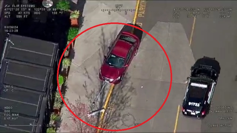Chopper video shows 'Kia Boyz' crime spree through King County streets