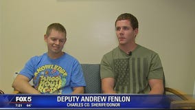 Charles County deputy to donate kidney to fellow deputy