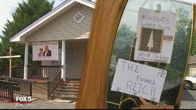 Racist, anti-Semitic signs placed at Dumfries church