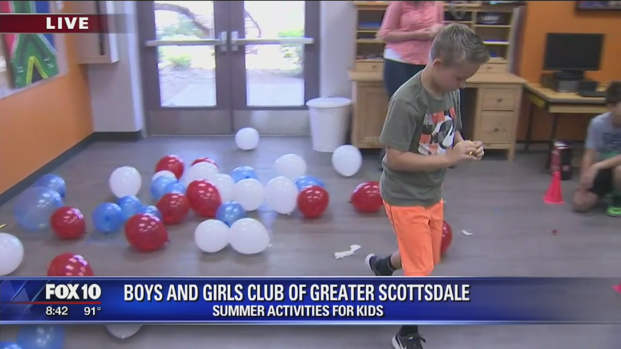 Summer fun at the Boys and Girls Club