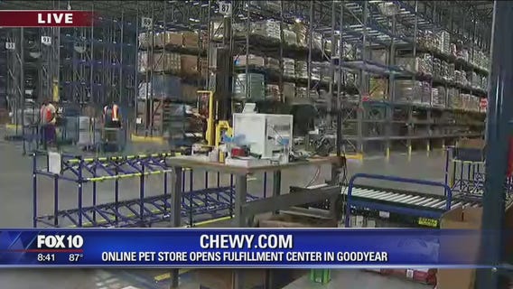 Cory's Corner: Chewy.com fulfillment center in Goodyear