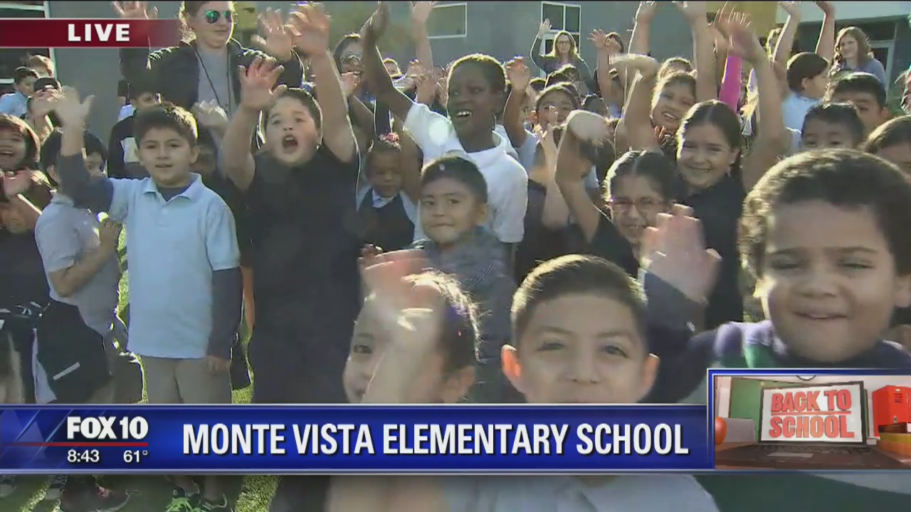 Back to school: Monte Vista Elementary School
