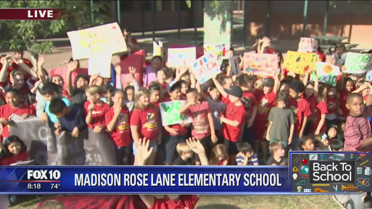 Back to School: Madison Rose Lane Elementary School