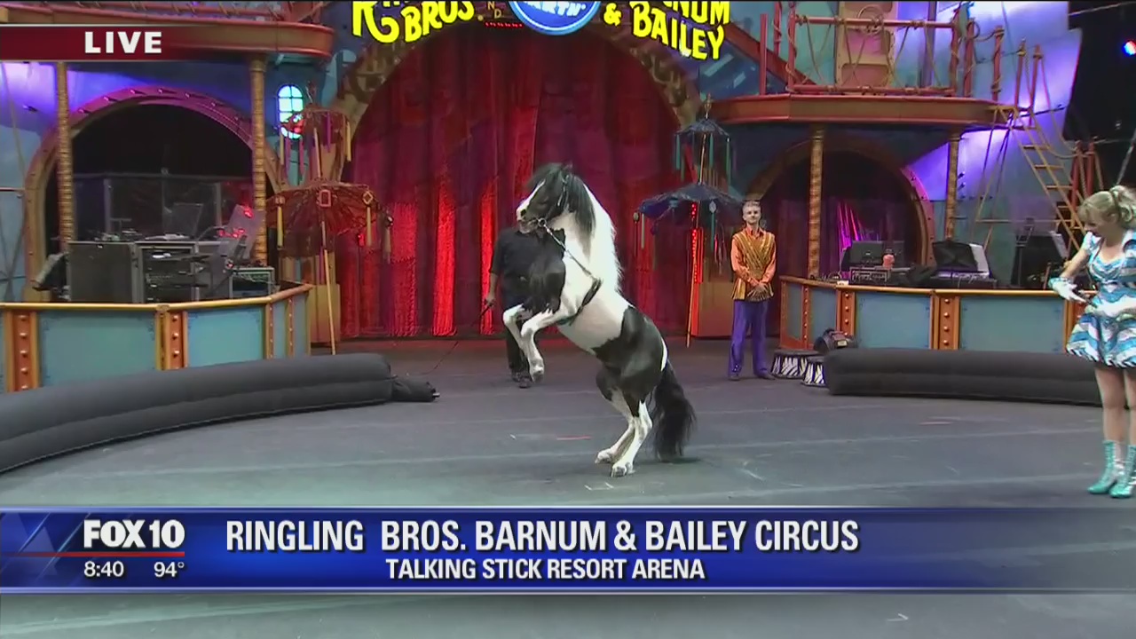 Ringling Bros. and Barnum & Bailey Circus comes to Phoenix