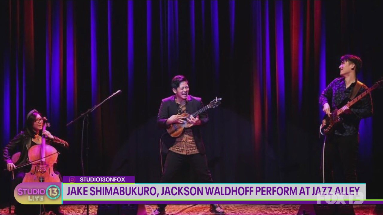 Jake Shimabukuro and Jackson Waldhoff perform at Jazz Alley