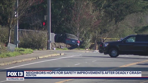 Renton neighbors call for safety improvement after fatal crash
